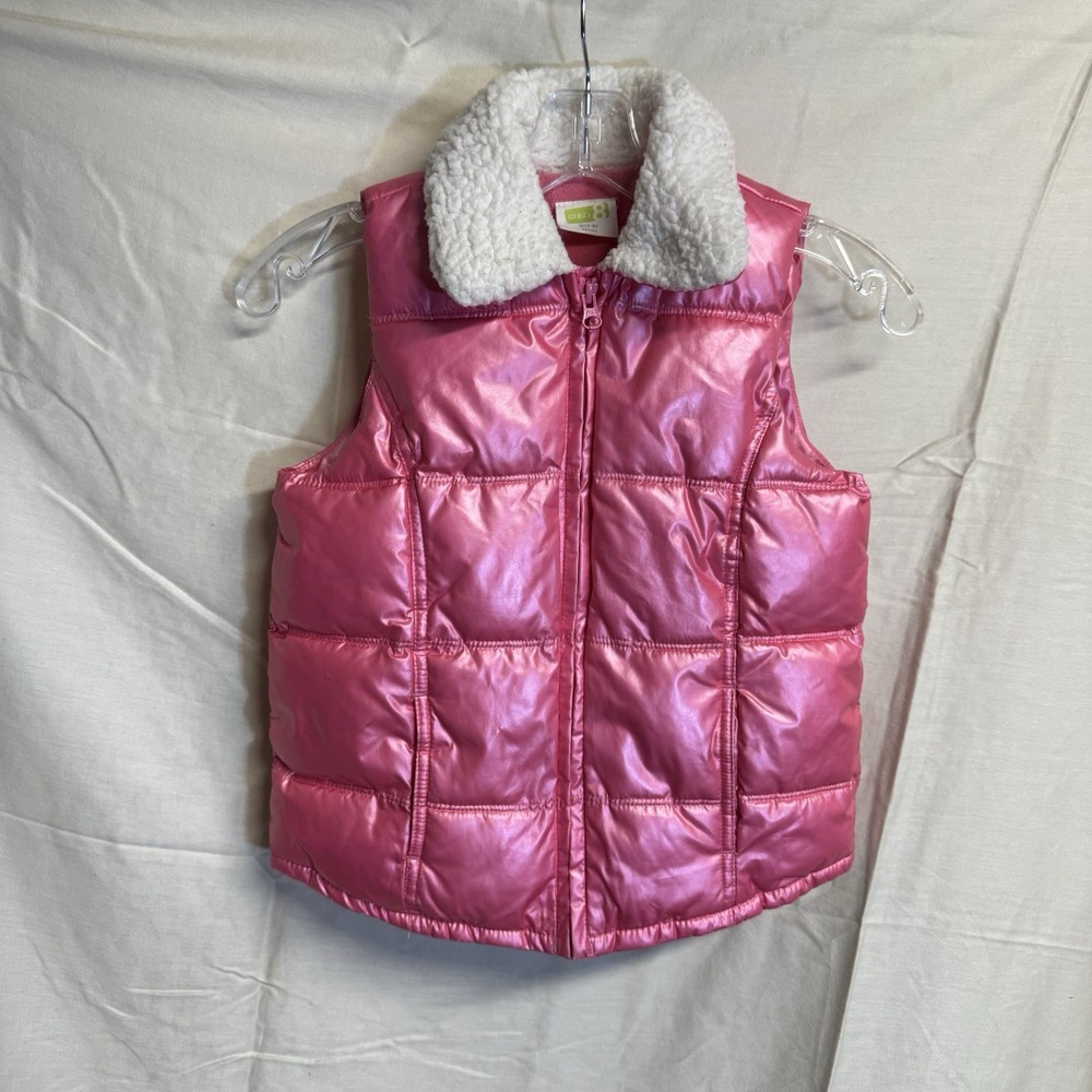 CRAZY 8 Hot Pink Winter Vest size Medium